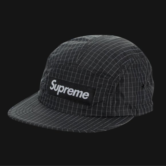 supreme contrast ripstop camp cap